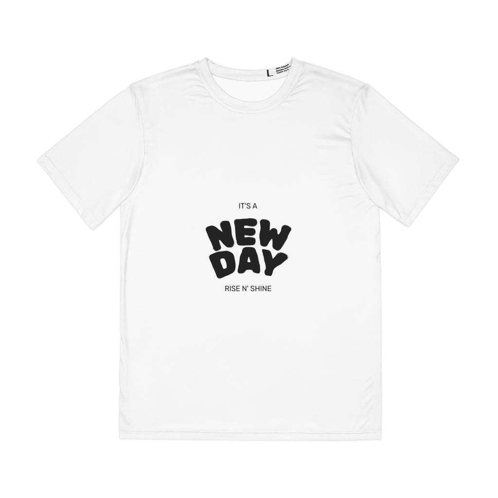 New Day "Rise N' Shine" Men's Polyester Tee